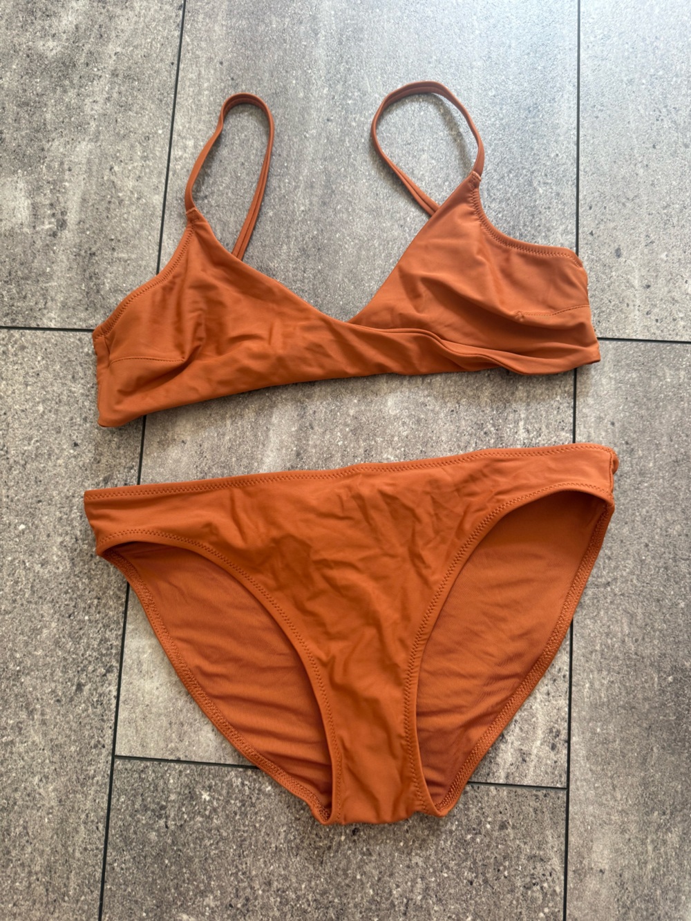 Aerie Burnt Orange Bikini set
